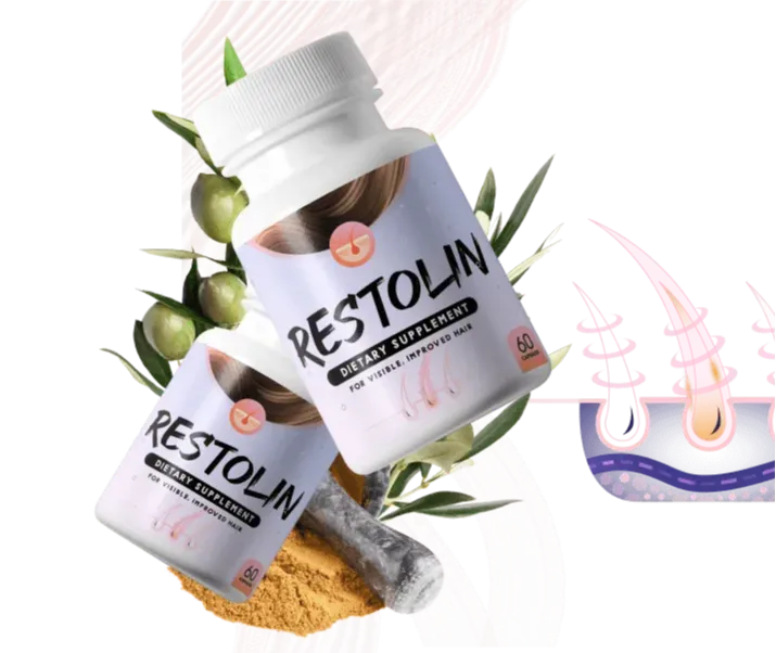 Restolin Hair Supplement Bottle